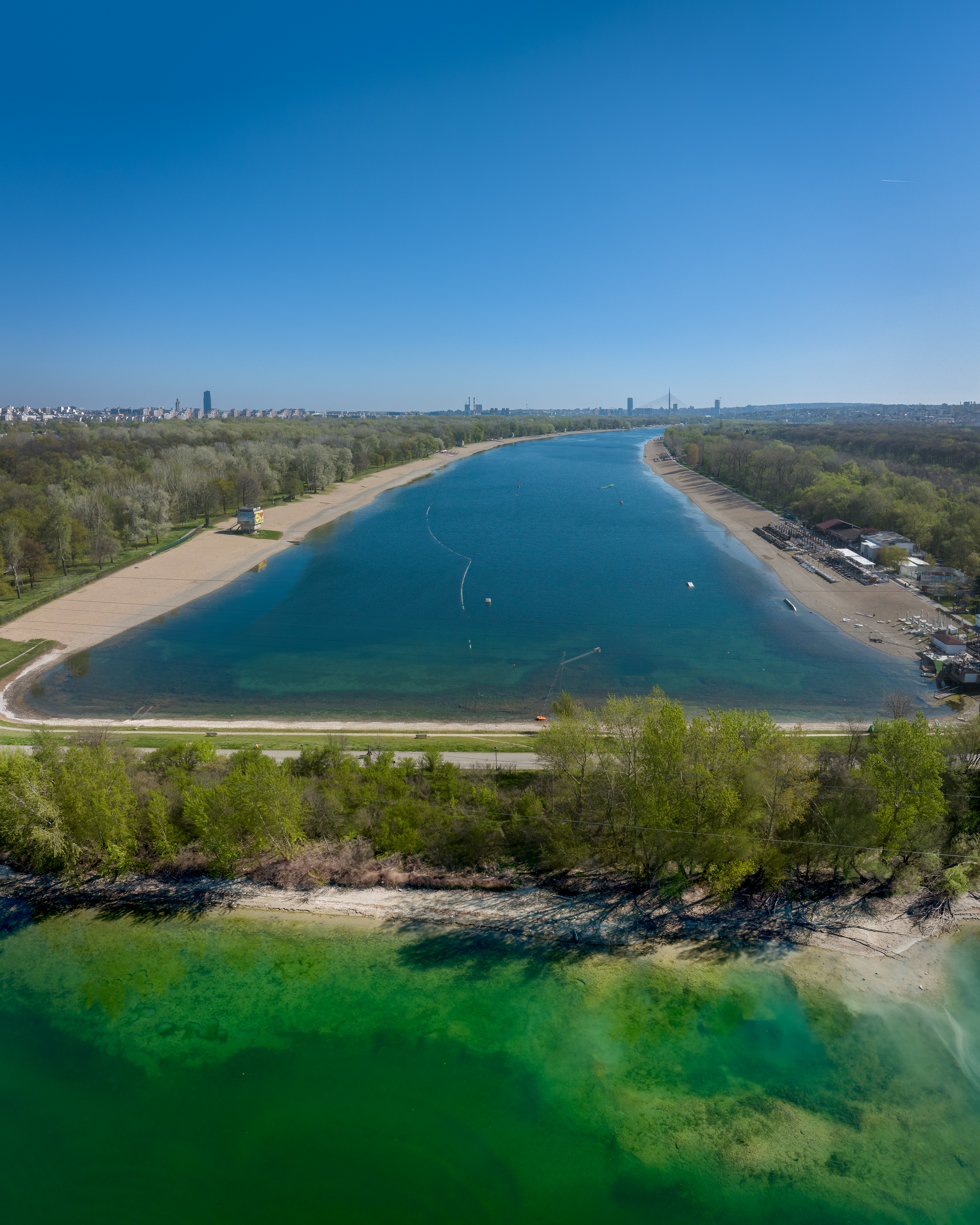 Savsko jezero i Ada Ciganlija